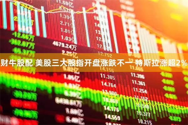 财牛股配 美股三大股指开盘涨跌不一 特斯拉涨超2%